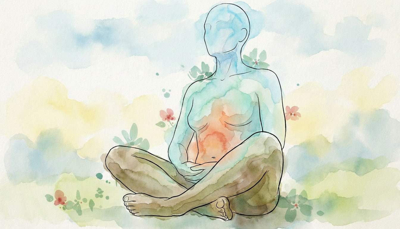 Antroposofi, människan ses som en helhet – siluett av människa i naturen